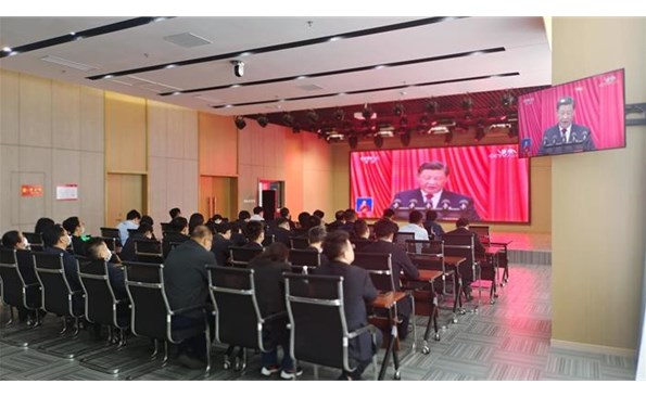 麻豆成人
组织集中收看党的二十大开幕会盛况