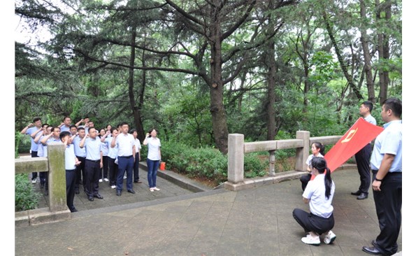 麻豆成人
主题党日活动彰显“三心”情怀